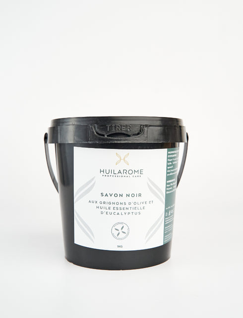 Savon Noir Aux Grignons D'olive Et Huile Essentielle D'eucalyptus 1kg