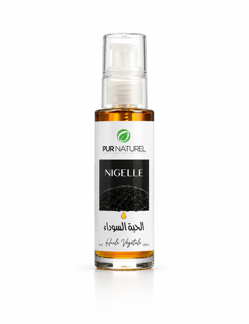 Huile végétale - Nigelle - 60 ml 100 % pure et naturelle