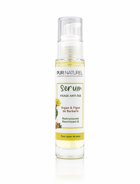 Sérum visage Anti-âge - Argan & Figue de Barbarie - 60 ml